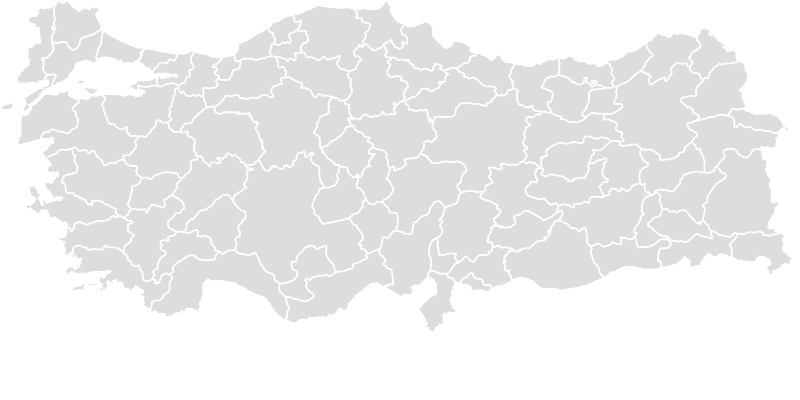 Map of Türkiye